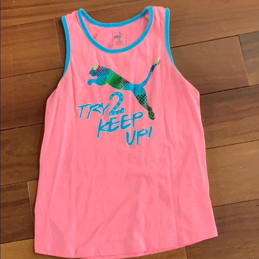 Puma try to keep up muscle tank